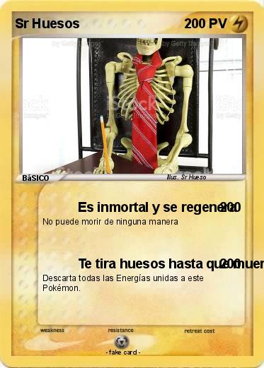 Pokemon Sr Huesos