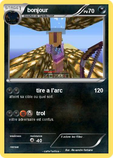 Pokemon bonjour