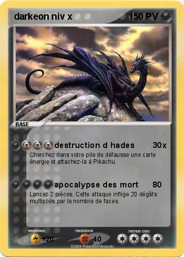Pokemon darkeon niv x