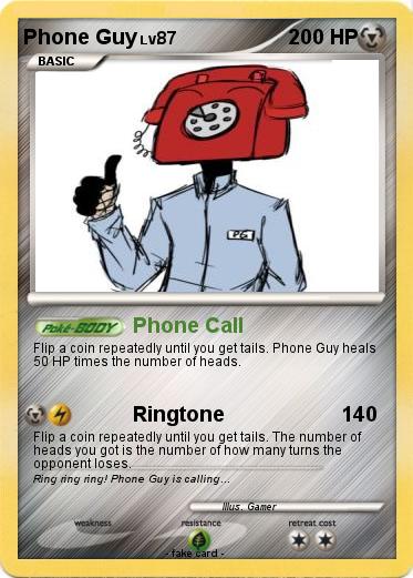 Pokemon Phone Guy