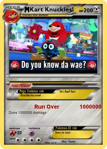 Pokemon Kart Knuckles!