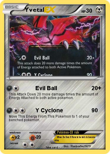 Pokemon Yvetal