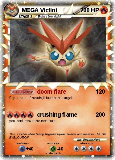 Pokemon MEGA Victini