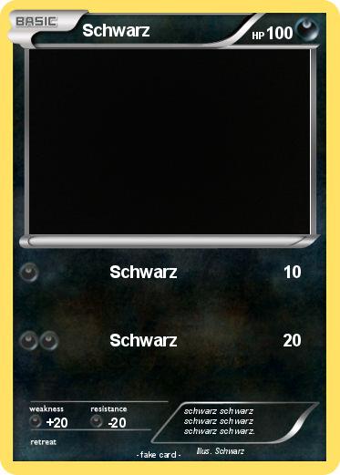 Pokemon Schwarz