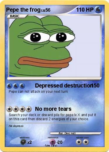 Pokemon Pepe the frog