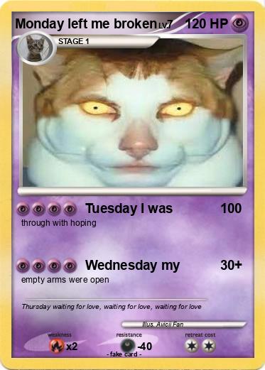 Pokemon Monday left me broken