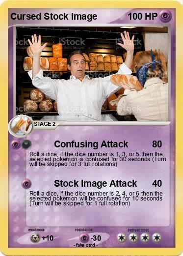 Pokemon Cursed Stock image