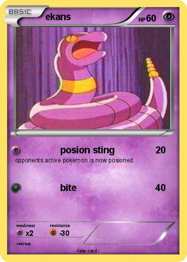 Pokemon ekans