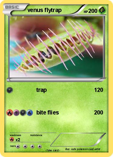 Pokemon venus flytrap