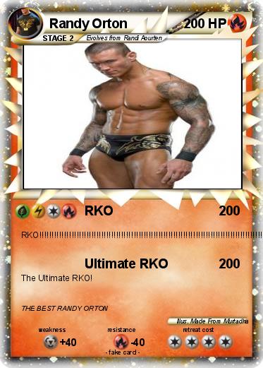 Pokemon Randy Orton