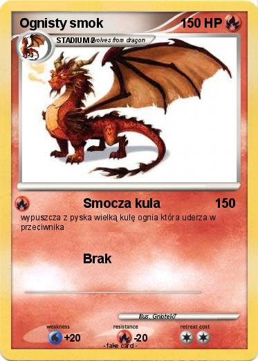 Pokemon Ognisty smok