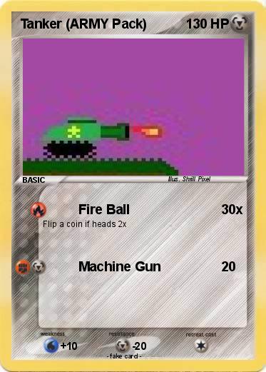Pokemon Tanker (ARMY Pack)