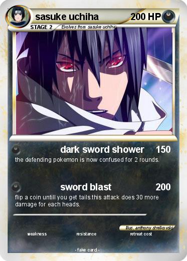 Pokemon sasuke uchiha