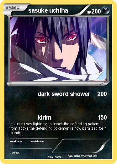 Pokemon sasuke uchiha