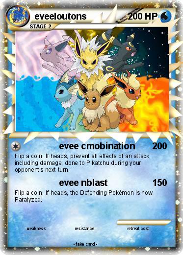 Pokemon eveeloutons