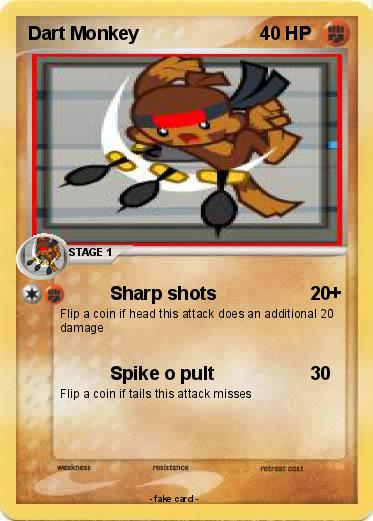 Pokemon Dart Monkey
