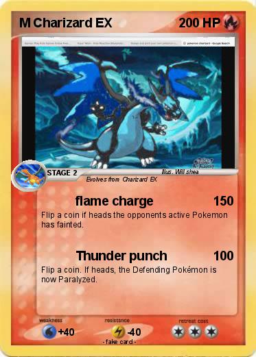 Pokemon M Charizard EX
