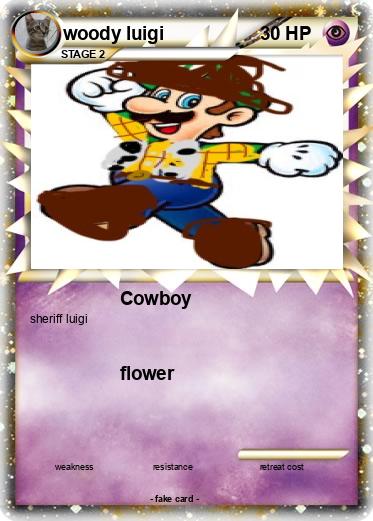 Pokemon woody luigi