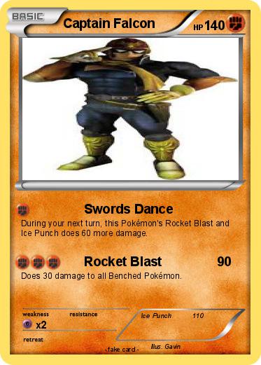Pokemon Captain Falcon