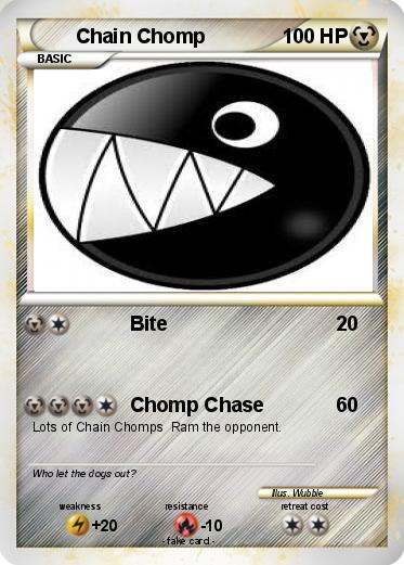 Pokemon Chain Chomp