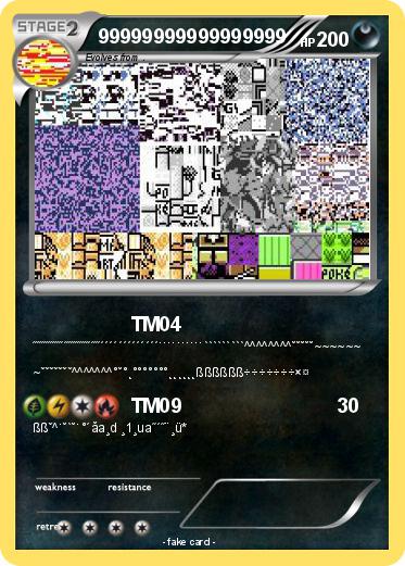 Pokemon 99999999999999999