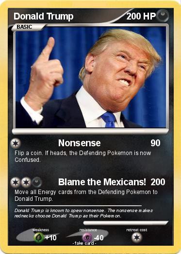 Pokemon Donald Trump