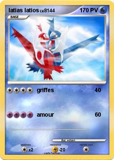 Pokemon latias latios