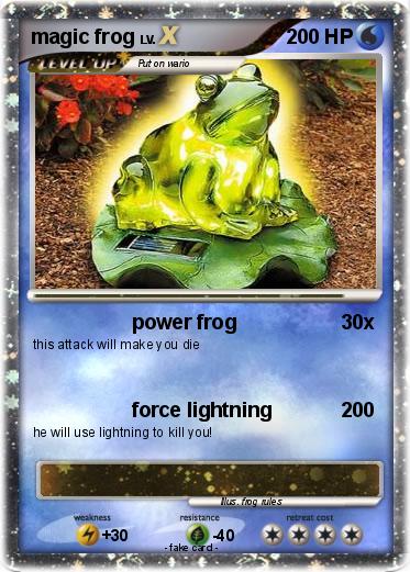 Pokemon magic frog