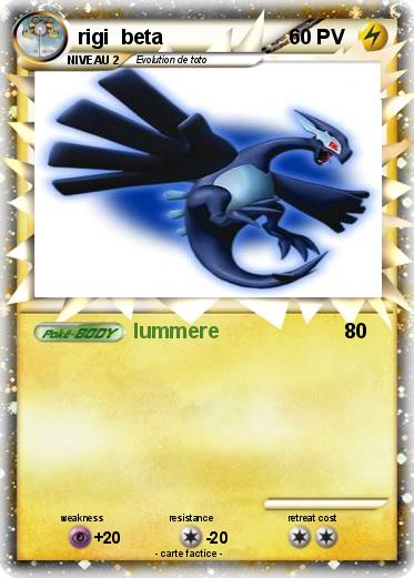 Pokemon rigi  beta