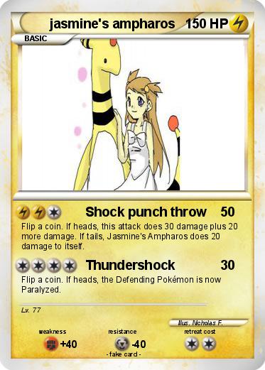 Pokemon jasmine's ampharos