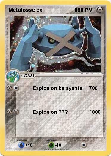 Pokemon Metalosse ex                     6