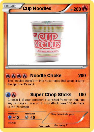 Pokemon Cup Noodles