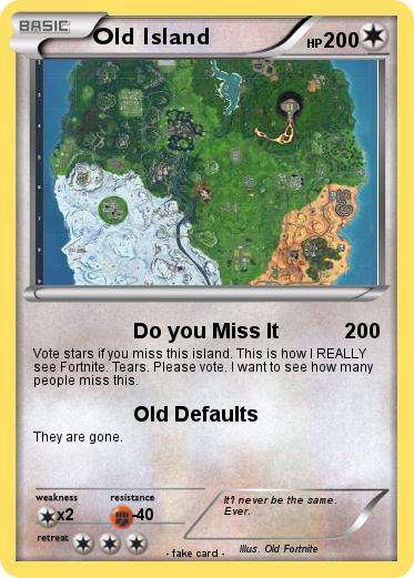 Pokemon Old Island