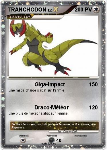 Pokemon TRANCHODON