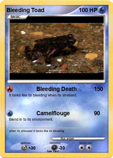 Pokemon Bleeding Toad