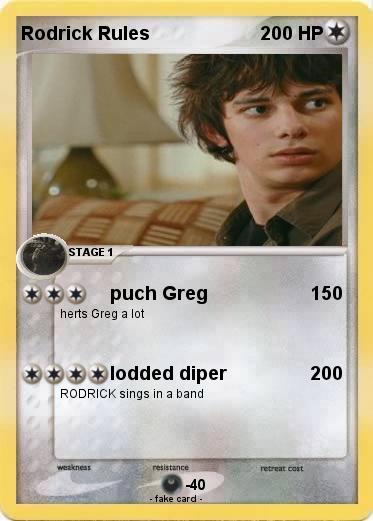 Pokemon Rodrick Rules