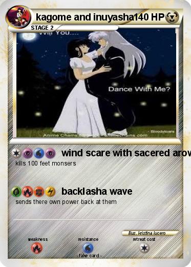 Pokemon kagome and inuyasha