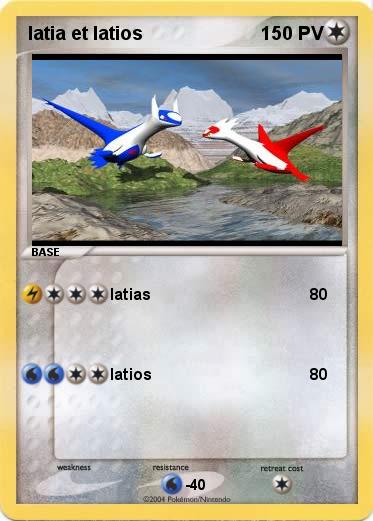 Pokemon latia et latios
