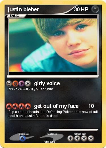 Pokemon justin bieber