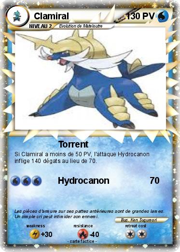 Pokemon Clamiral
