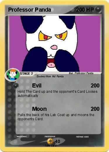 Pokemon Professor Panda