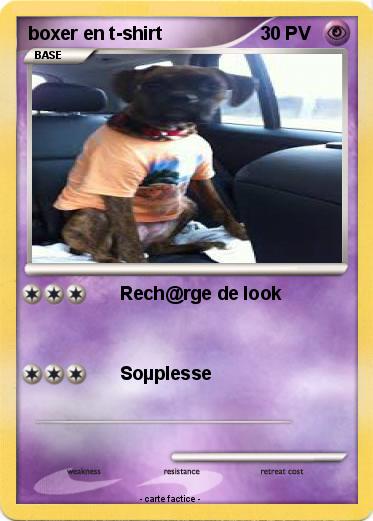 Pokemon boxer en t-shirt