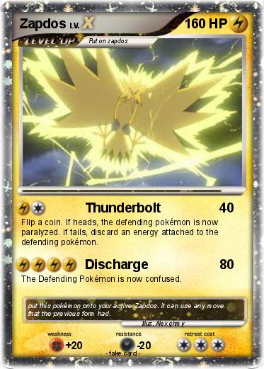 Pokemon Zapdos