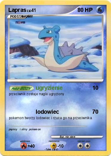 Pokemon Lapras