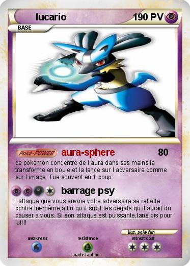Pokemon lucario