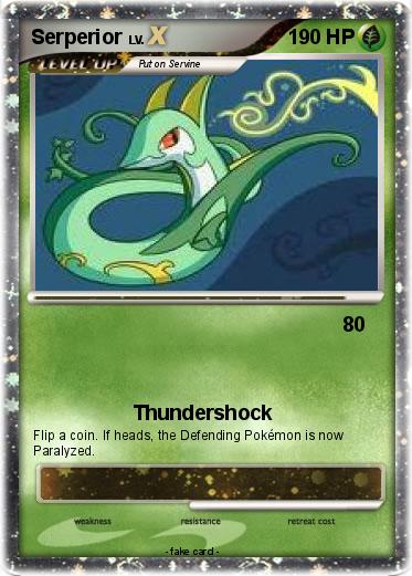 Pokemon Serperior