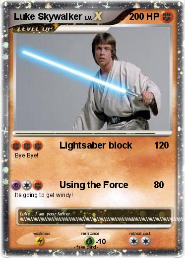 Pokemon Luke Skywalker