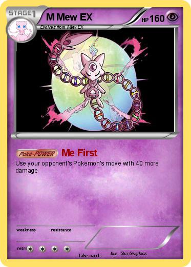 Pokemon M Mew EX