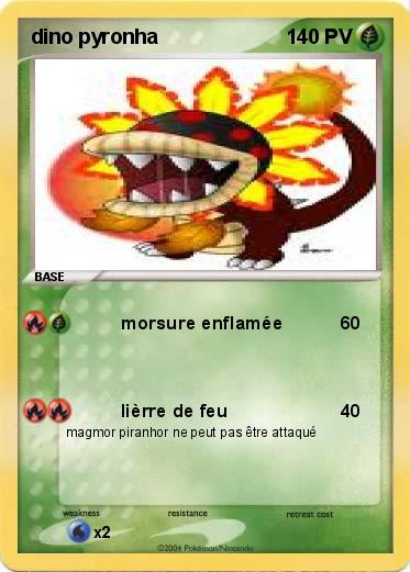 Pokemon dino pyronha