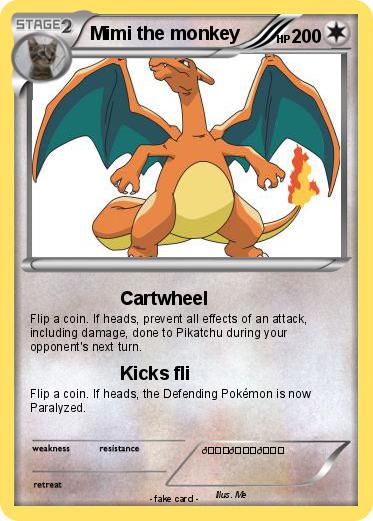 Pokemon Mimi the monkey